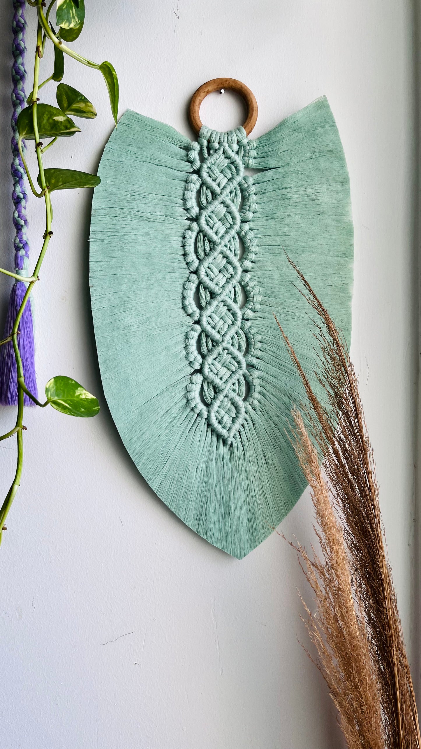 Macrame Feather