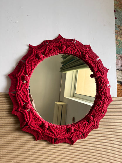 Mandala Macrame Mirror