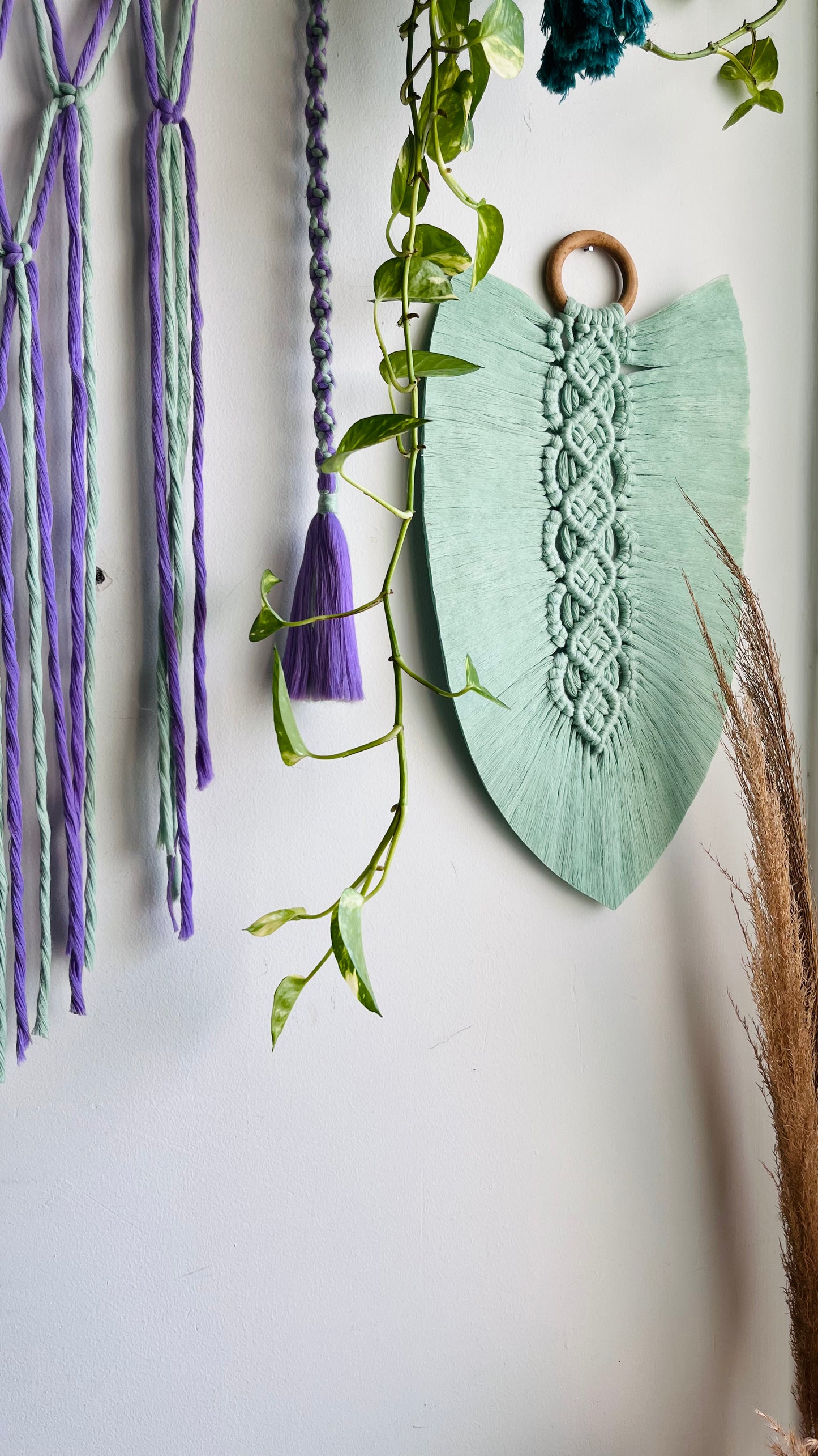 Macrame Feather