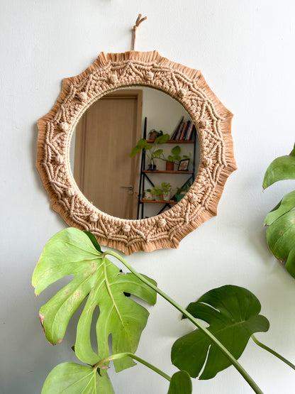 Mandala Macrame Mirror