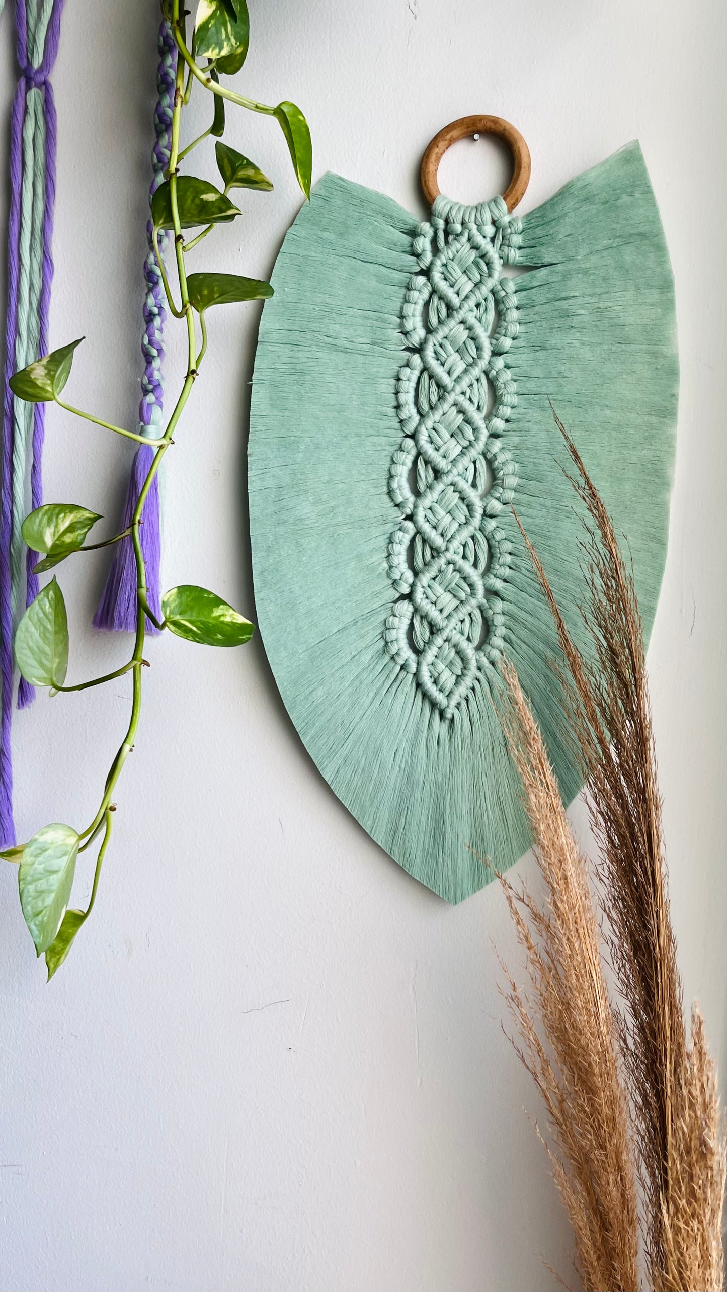 Macrame Feather