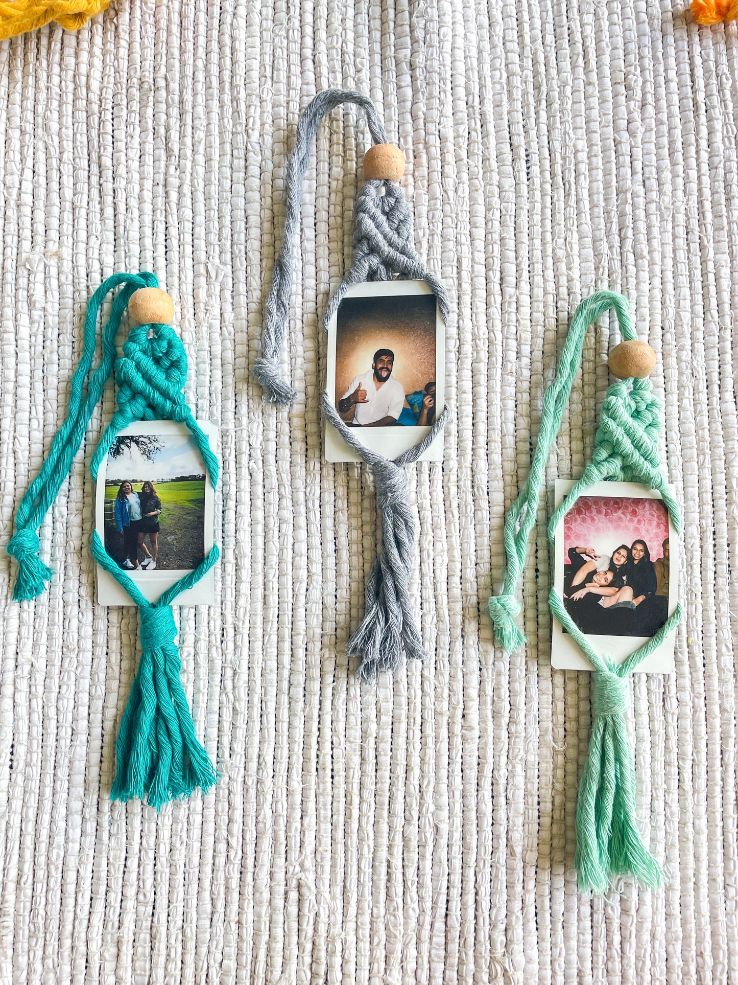 Polaroid picture hanger