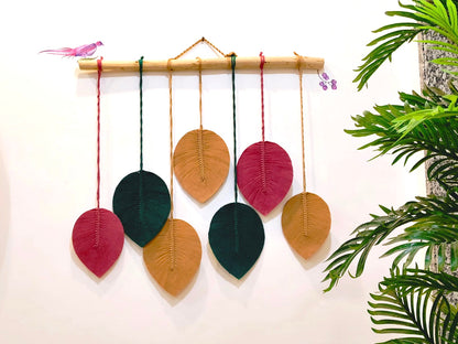 Macrame Feather Wall Hanging