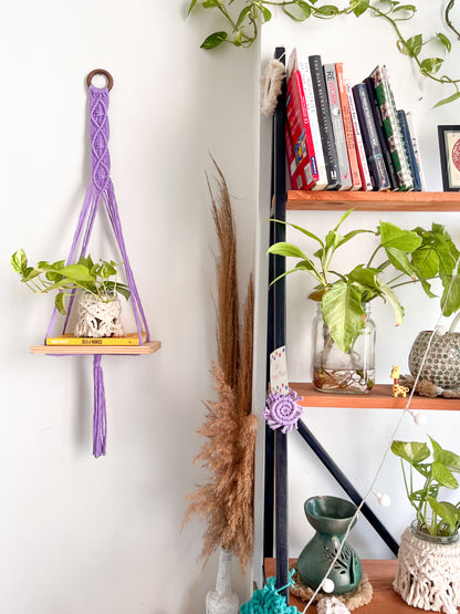 Macrame Hanging Shelf