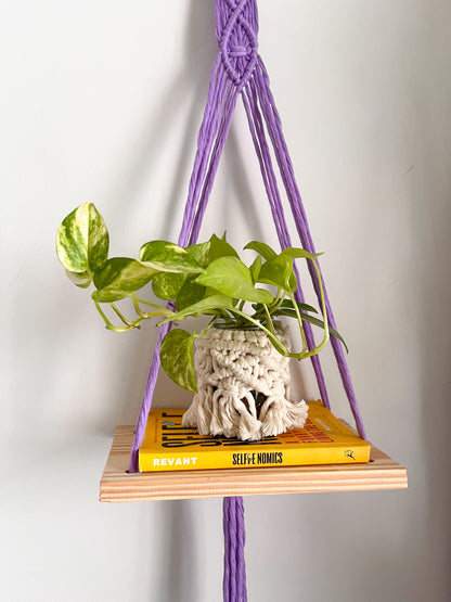 Macrame Hanging Shelf