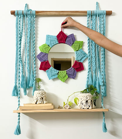 Marcame Shelf with Mirror