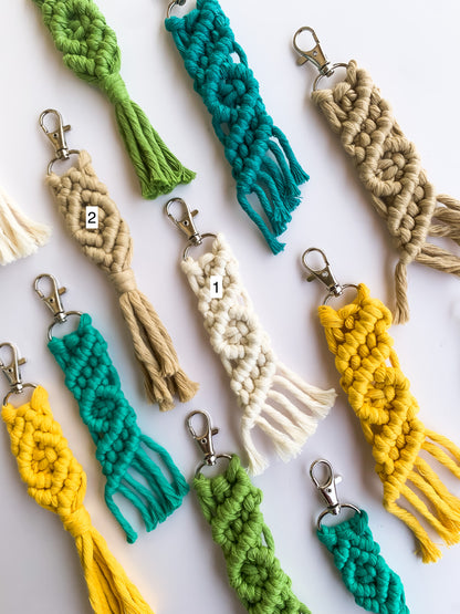 Macrame Keychain