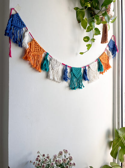 Macrame tassel garland/Bunting