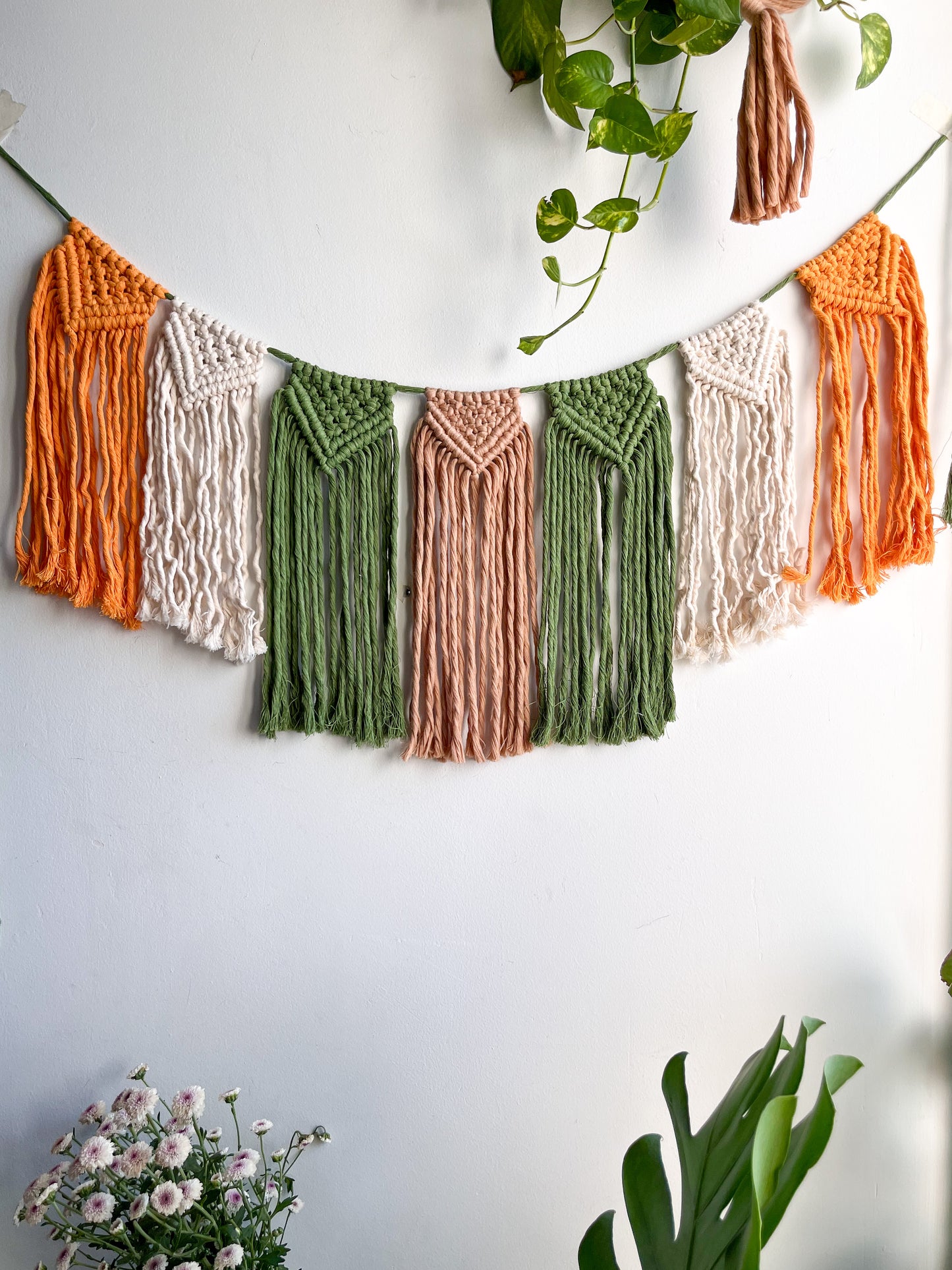 Macrame tassel garland/Bunting