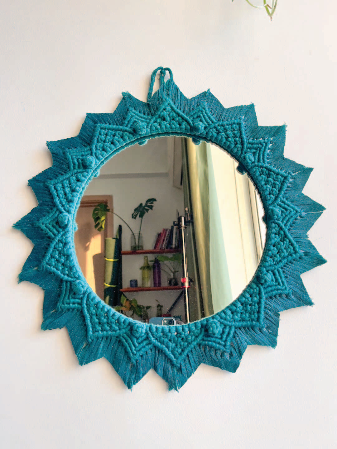 3 Pieces Berry Knot Macrame Wall Mirrors