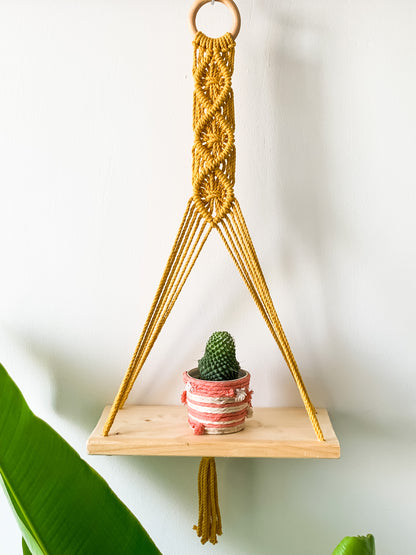 Macrame Hanging Shelf