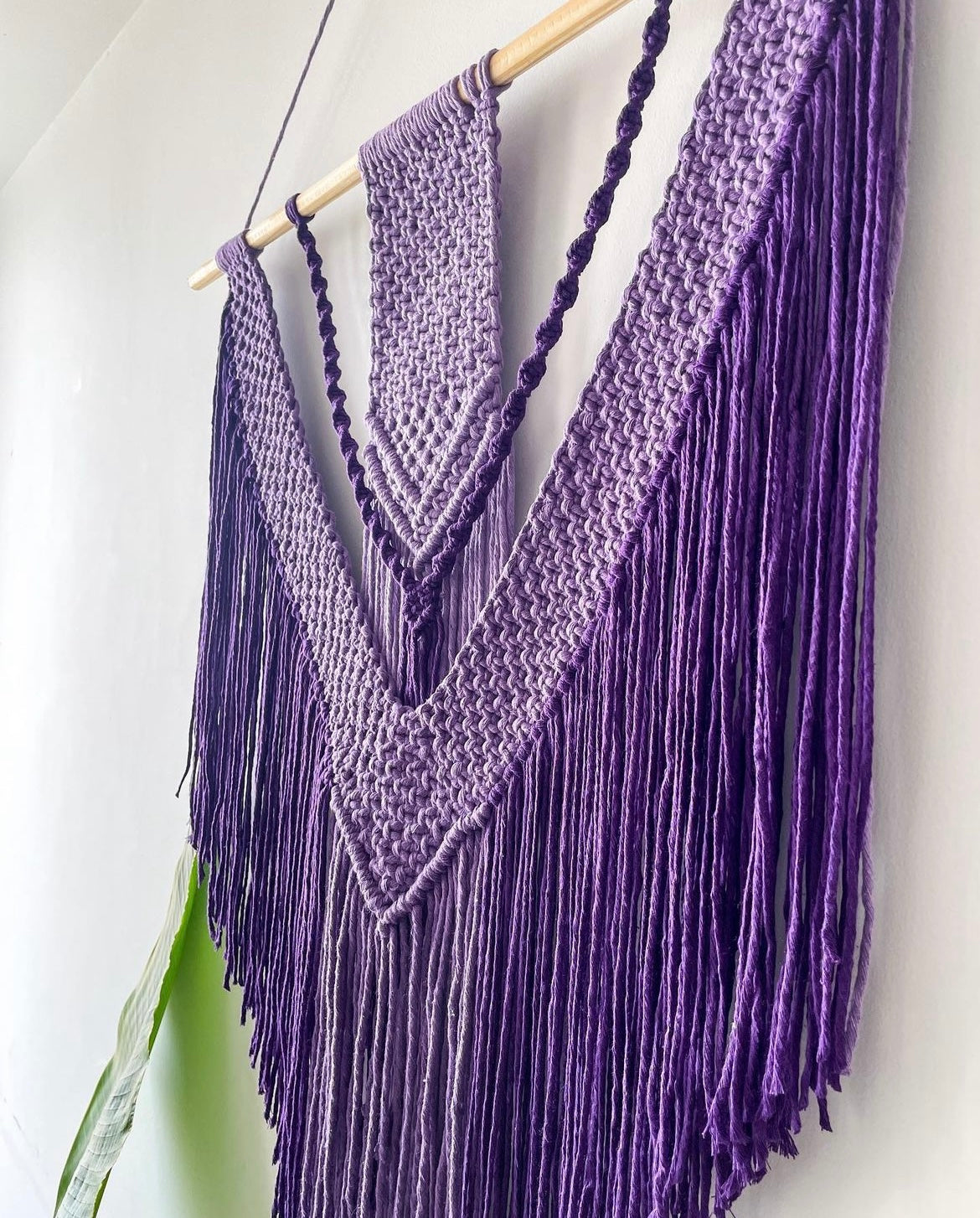 Morning Glory Macrame Wall Hanging